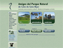 Tablet Screenshot of cabodegata.net
